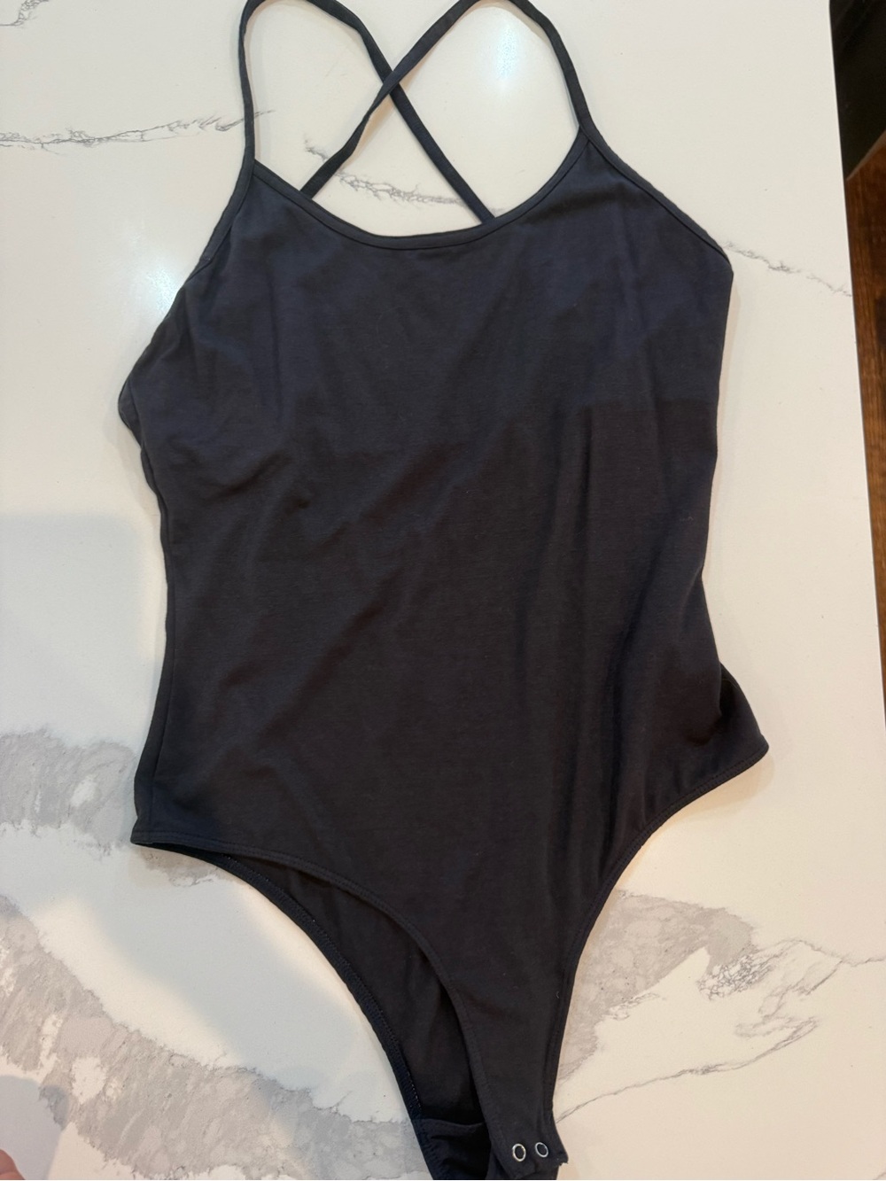 Agolde Black Bodysuit